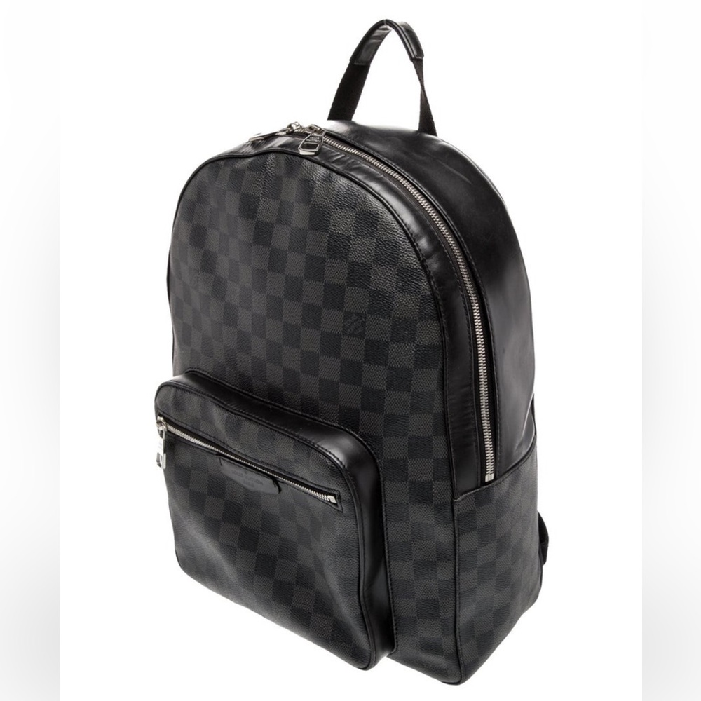 Louis Vuitton Black Checkered Backpack - Picture 2 of 7